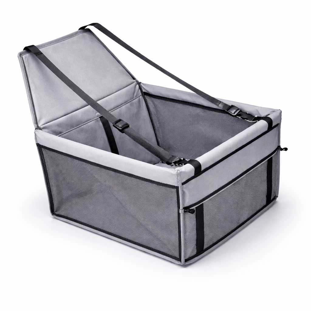 Stable Pet Car Seat with Anti-Collapse System