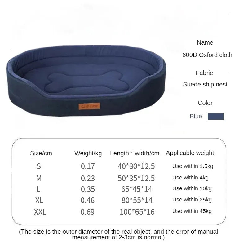 Hundebett & Kissen – Flauschige Haustiermatte für Hunde und Katzen
