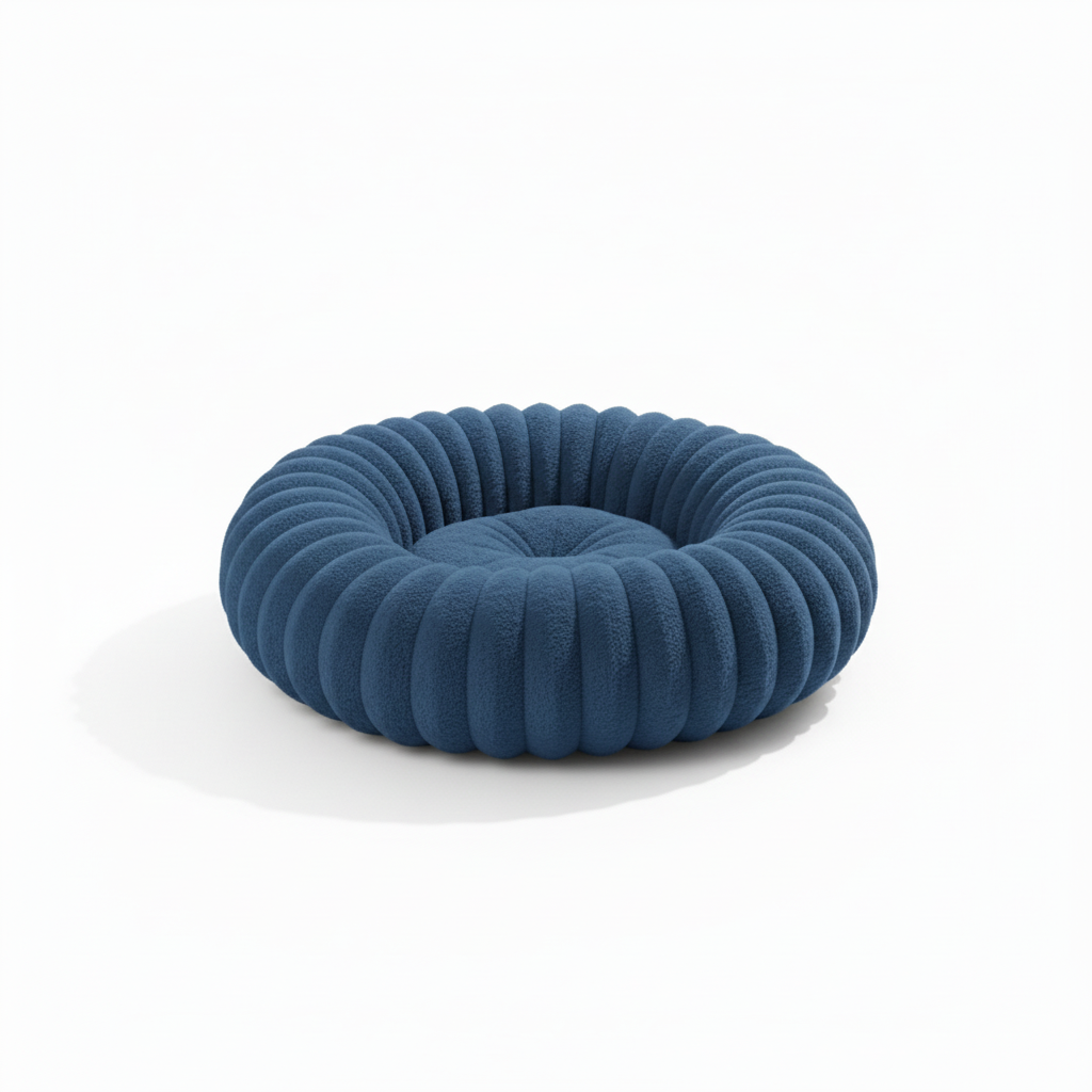 Plush Dog Bed for Dogs & Cats – Warm and Easy to Clean