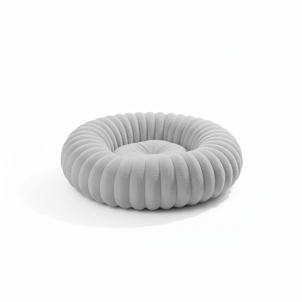 Plush Dog Bed for Dogs & Cats – Warm and Easy to Clean