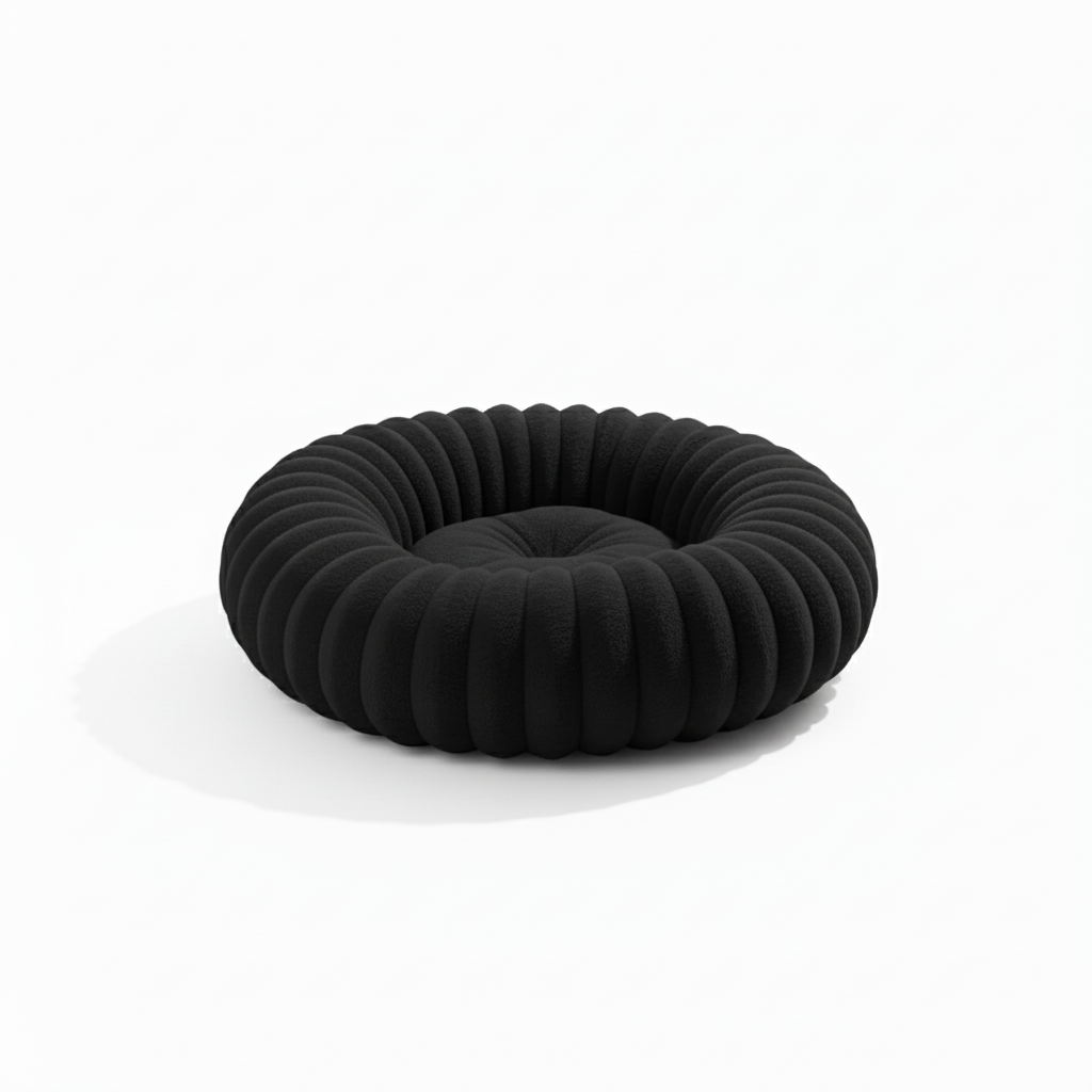 Plush Dog Bed for Dogs & Cats – Warm and Easy to Clean